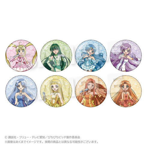 『ぴちぴちピッチ』トレーディング缶バッジ ピュアVer.【BOX】